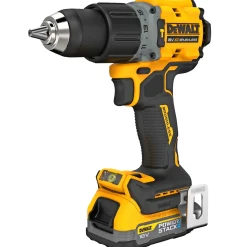 Dewalt DCD805E2T-QW SLAGBORMASKINESÆT AKKU MED BATTERI OG LADER^ Bore- & Skruemaskiner