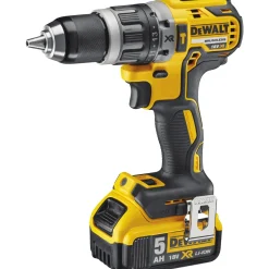 Dewalt DCD796P2 BORE-/SKRUEMASKINE MED SLAG AKKU MED BATTERI OG LADER^ Bore- & Skruemaskiner