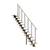 Dolle BOSTON PLADSBESP. TRAPPE SORT EG SHAPE 6 GELÆNDER 12 TRIN^ Trapper