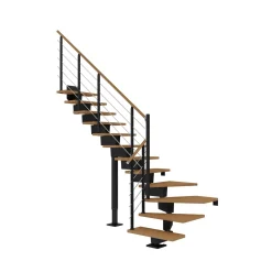Dolle DUBAI TRAPPE SORT EG DESIGN 14 TRIN Hot