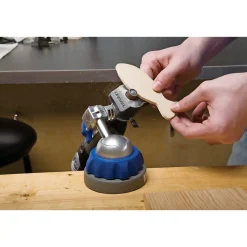 Dremel 430JA SPINDEL Ø6,4MM SLIBEBÅND K60 2 STK^ Tilbehør Elværktøj
