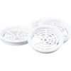 Duka 61.1, Ø43 MM, 4 STK. SKABSRIST HVID^ Ventilationsriste