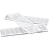 Duka 60.3, 60 X 220 MM, 3 STK. SKABSRIST HVID^ Ventilationsriste
