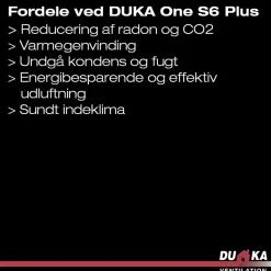 Duka ONE S6 PLUS WIFI VARMEGENVINDING 160 MM Online