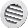 Duka USAV125, Ø125MM UDVENDIG RIST ALUMINIUM^ Ventilationsriste