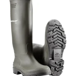 Dunlop PVC 380VP PRICEMASTOR GUMMISTØVLE GRØN 45^ Fodtøj