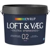 Dyrup 02 EKSTRA SPÆRRENDE VÆG- OG LOFTMALING 4,5 L HVID New