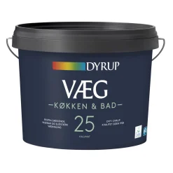 Dyrup 25 KØKKEN & BAD VÆGMALING 9 L HVID