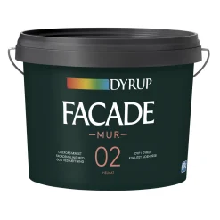 Dyrup FACADE MURMALING 9 L HVID^ Maling Udendørs