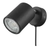 Eglo PORTELLA SPOTLAMPE SORT/BØRSTET STÅL GU10 3W Outlet