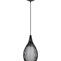 Eglo RAZONI PENDEL SORT/HVID 19 CM^ Pendel Lampe