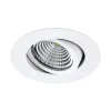 Eglo 3-TRIN DÆMP M/KIP SALICETO 2 INDBYGNINGSSPOT HVID LED 4W^ Indbygningsspots
