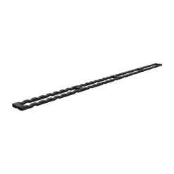 Eurotec FORHØJELSESPROFIL 23X9X77CM SORT 50 STK New