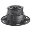 Eurotec FORHØJELSESPROFIL 19X8X19CM SORT 1 STK^ Plastkiler & Klodser
