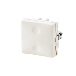 FESH SWITCH CURVELINE 1 POL - 1,0 MODUL AFBRYDER HVID