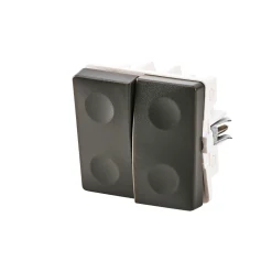 FESH SWITCH CURVELINE DOBB. KORR. - 1,0 MODUL AFBRYDER KOKSGRÅ Discount