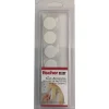 FISCHER DÆKKNAP 18MM HVID 18^ Møbel- & Inventarbeslag