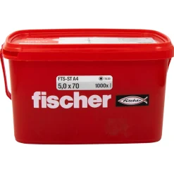 FISCHER FTS-ST TERRASSESKRUE 5,0X70 1000 STK. Discount