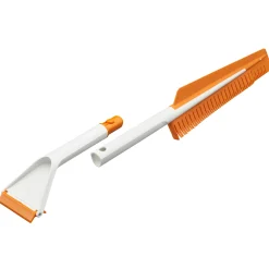 Fiskars SNOWXPERT 2-I-1 ISSKRABER OG BØRSTE^ Haveredskaber