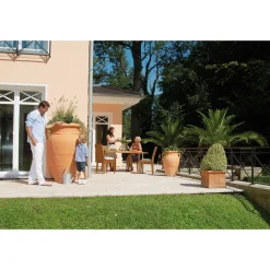 Garantia ANTIQUE AMPHORA 360L REGNVANDSBEHOLDER 780 X 1200 MM TERRACOTTA Hot