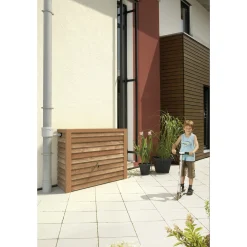 Garantia WOODY 350 L REGNVANDSBEHOLDER 40 X 124 X 100 CM LYS BRUN Best