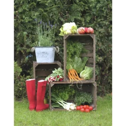 Garden Life ÆBLEKASSE TRÆ NATUR 40X51X31 Online