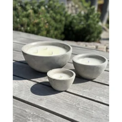 Garden Life UDENDØRS STEARINLYS BETON GRÅ Ø27,8XH 13,7 CM Online