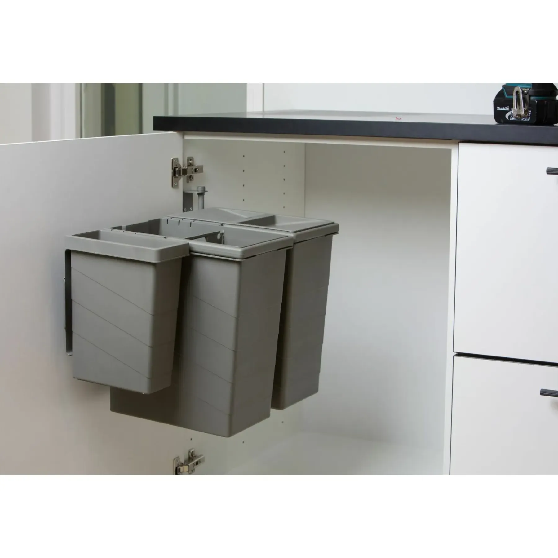 GF 2X14, 1X3 L. AFFALDSSORTERING GRÅ 520 X 330 X 240 MM Clearance