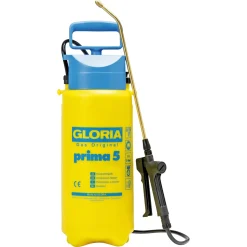Gloria PRIMA 5 TRYKSPRØJTE TOTAL 7 L. PÅFYLDNINGSKAPACITET 5 L^ Vandingsartikler