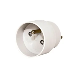 Gripo ADAPTER HVID DK/SCHUKO STIK^ Stikkontakter & Afbrydere