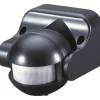 Gripo 180GR. BEVÆGELSESSENSOR M/SKUMRINGSRELÆ SORT New