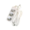 Gripo STIKDÅSE 3 UDTAG U/JORD HVID 1,5 M KABEL^ Ledninger