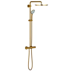 Grohe EUPHORIA 310 BRUSESYSTEM BØRSTET MESSING^ Brusestangssæt