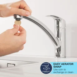 Grohe START LAV TUD KØKKENARMATUR KROM^ Køkkenarmaturer