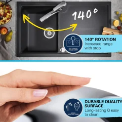 Grohe START LAV TUD KØKKENARMATUR KROM^ Køkkenarmaturer