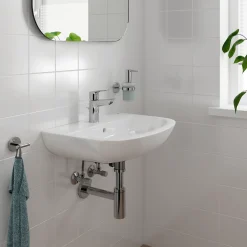 Grohe START QUICKFIX RESERVEPAPIRHOLDER BØRSTET STÅL^ Tilbehør Badeværelse