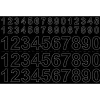 Habo 3 ARK 0-9 TAL-ARK SORT^ Postkasser & Standere