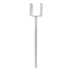 Habo U-FORM STOLPEBÆRER 101X90X400 MM VARMGALVANISERET^ Konstruktionsbeslag