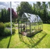 Halls ICON ICON 8 DRIVHUS EKSKL. SOKKEL 3 MM HÆRDET GLAS GRØN 11,2 M2^ Drivhuse