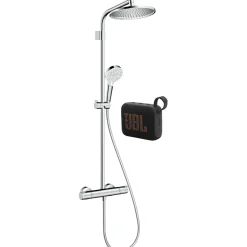 Hansgrohe CROMETTA S240 INKL. HØJTALER BRUSESYSTEM KROM New