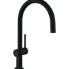Hansgrohe TALIS M54 220 KØKKENARMATUR MAT SORT^ Køkkenarmaturer