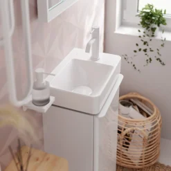 Hansgrohe TECTURIS S80 COOLSTART HÅNDVASKARMATUR 1-GREB MAT HVID^ Vandhane