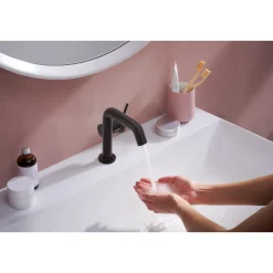 Hansgrohe TECTURIS S110 HÅNDVASKARMATUR 1-GREB MAT SORT