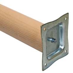 Home>it TRAPEZ (LIGE) BORDBEN 80 CM BØG 1 STK^ Møbel- & Inventarbeslag