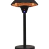 Hortus 211-361 TERRASSEVARMER SORT 800/1200/2000 W Outlet
