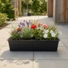 Hortus AGRO 208-400 ALTANKASSE PLAST ANTRACITGRÅ L60 CM^ Havekrukker