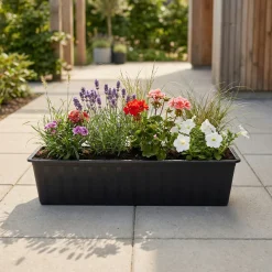 Hortus AGRO 208-400 ALTANKASSE PLAST ANTRACITGRÅ L60 CM^ Havekrukker