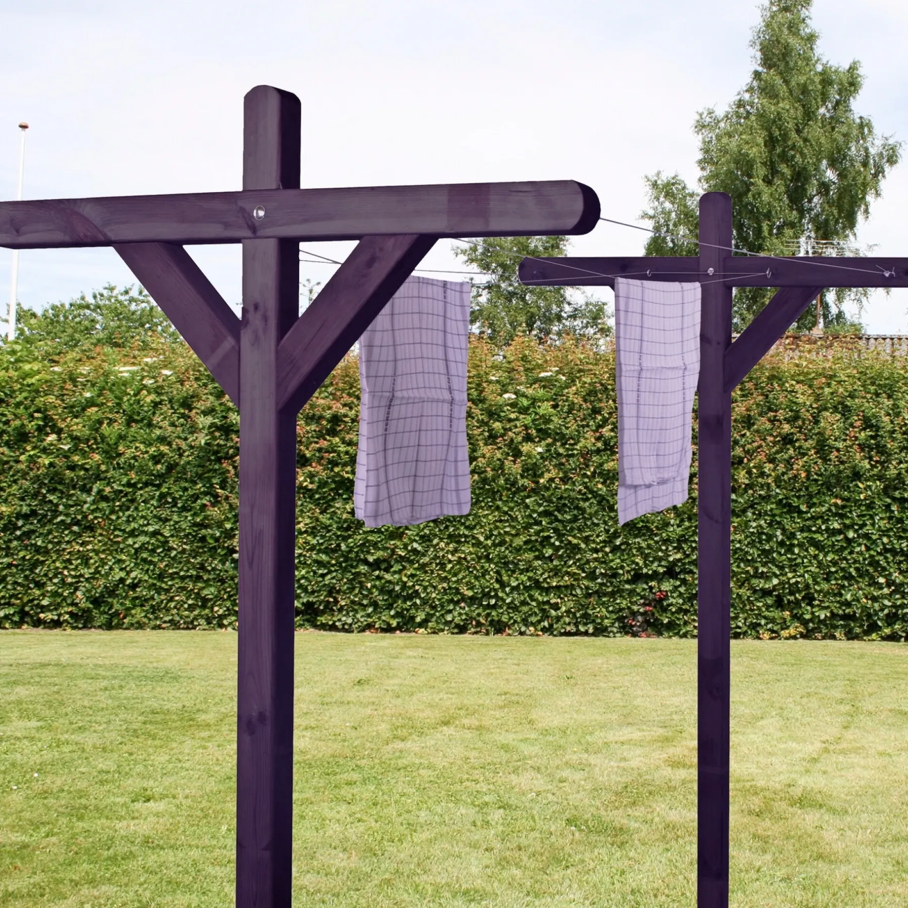 Hortus 801-012PC TØRRESTATIV SORT TRÆ Best