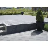 IBF BONDESTEN KANTBLOK 14 X 14 X 21 CM SORT Outlet