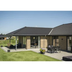 IBF DOBBELT-S BETONTAGSTEN SORT BEHANDLET MED AKRYLATMATERIALE^ Betontagsten